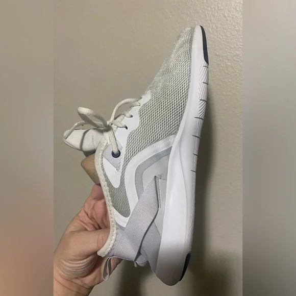 Used Off White Nike Flex Trainer 9 shoes - Women’s size 10.5 - Picture 8 of 10